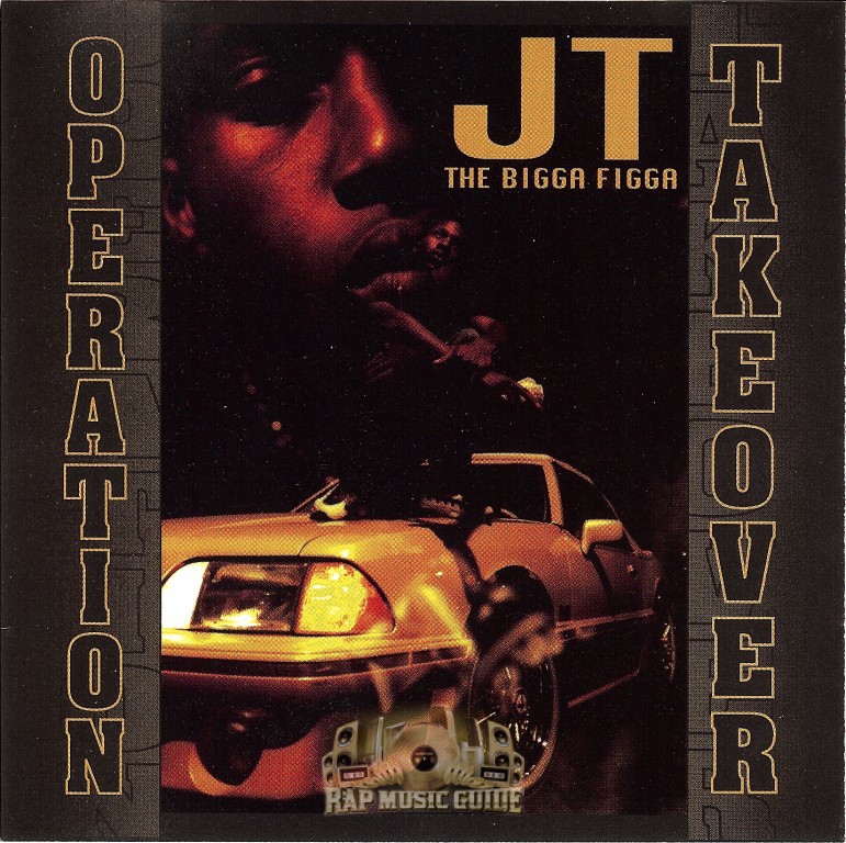 JT The Bigga Figga - Operation Takeover: 1st Press. CD | Rap Music